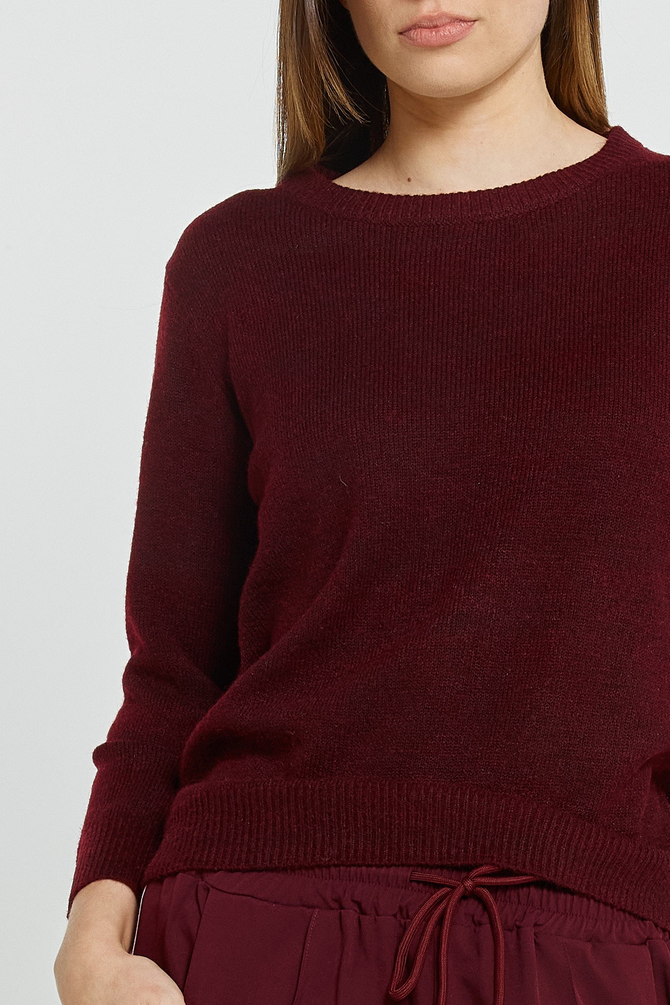 Betty Basics Morris Sweater - Wine (view 4)