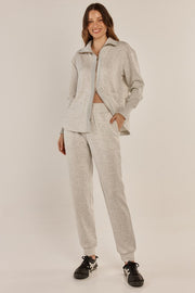 Betty Basics Sabina Trackpant Grey Marle