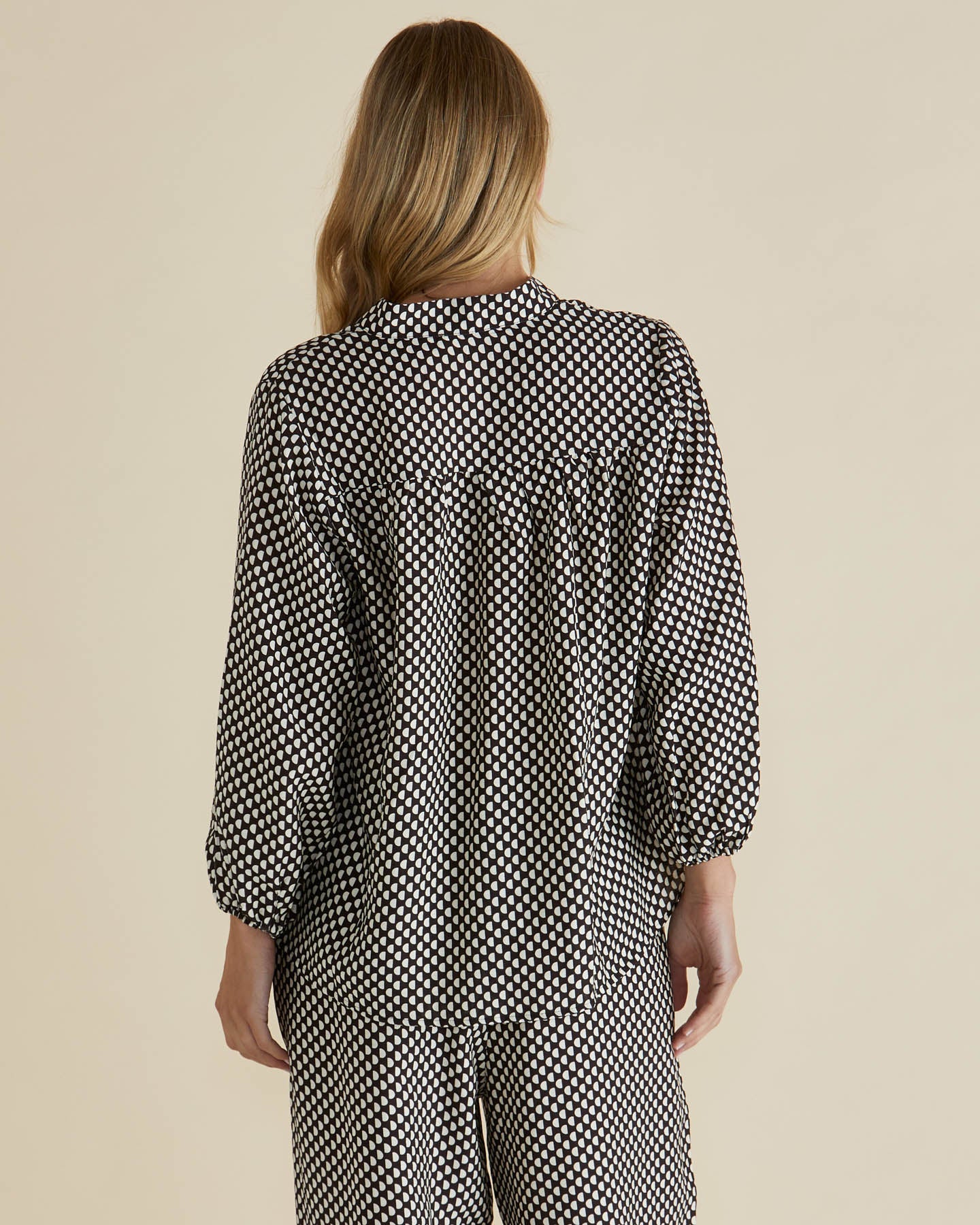 Apollo Blouse - Chocolate Print