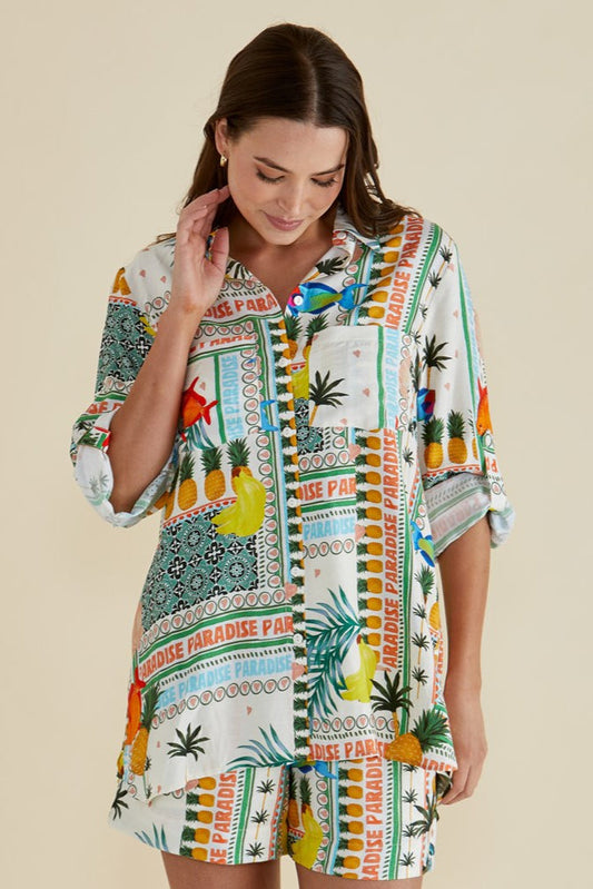 Mills Shirt - Paradise Print Multi