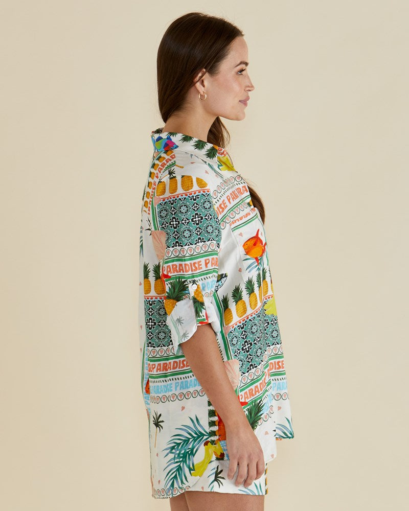 Mills Shirt - Paradise Print Multi