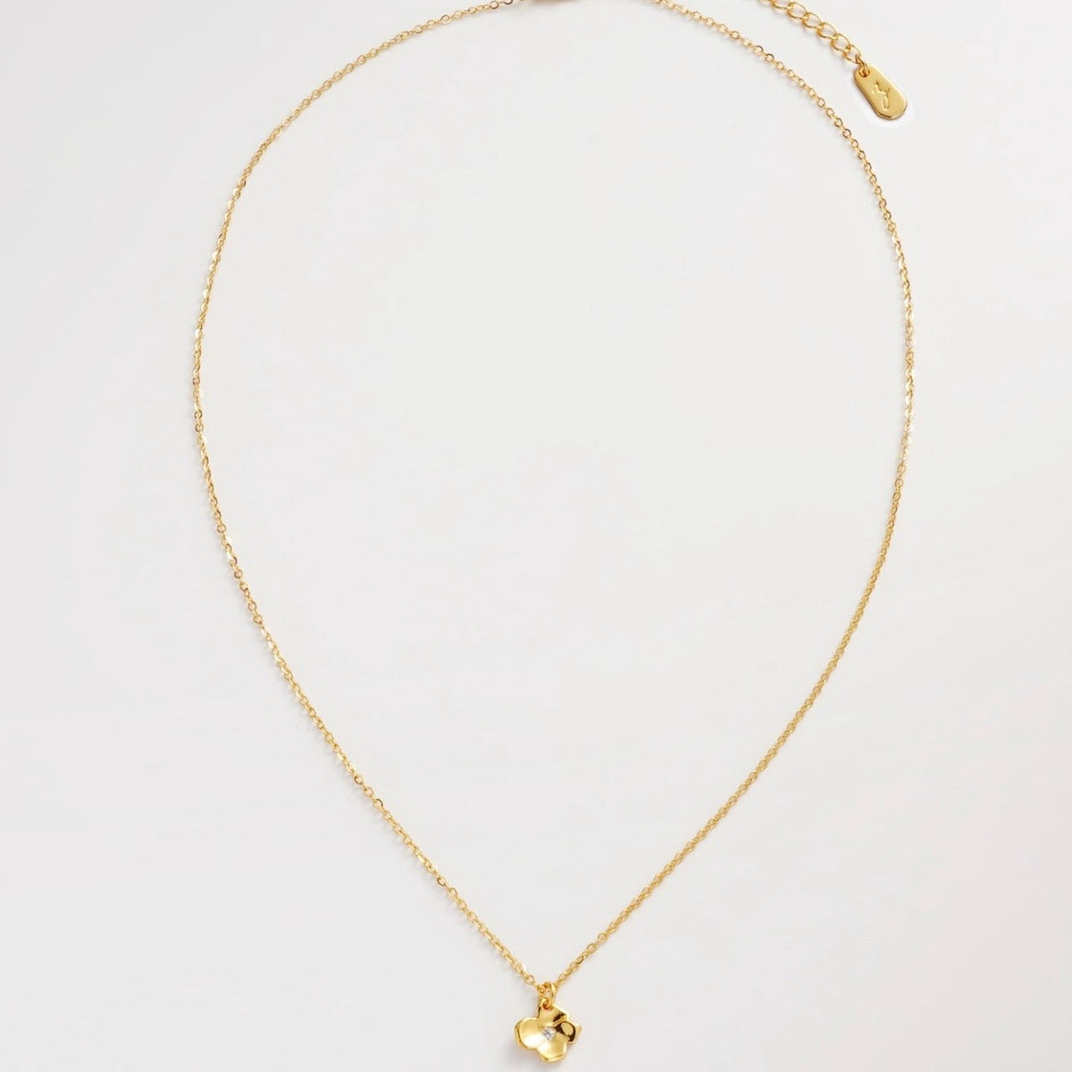 Zafino Fleur Necklace Gold detail