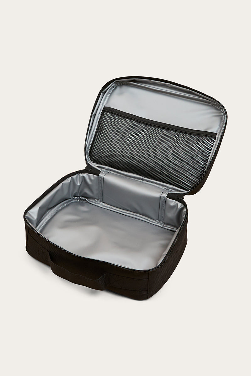 Baxter Lunch Box - Black / Floral