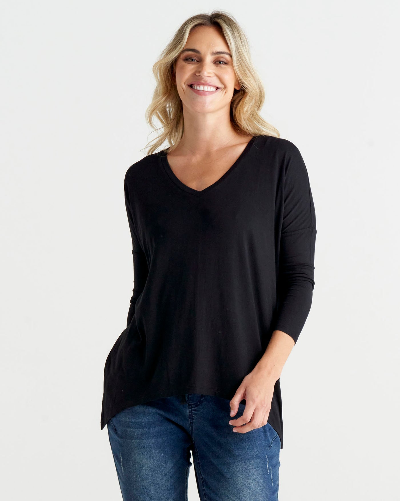 Geneva Tee - Black - Catani Clothing