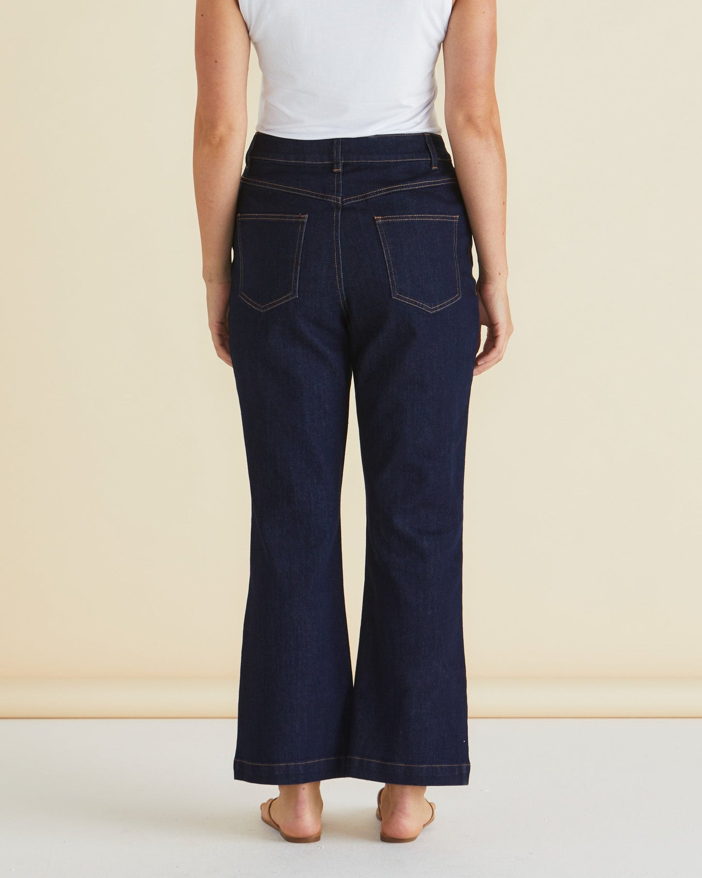 Fleur Bootleg Jean - Smoke Ink Denim