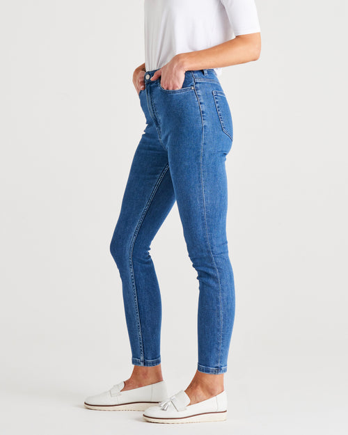 Betty Basics Betty Essential Jeans - Vintage Blue (view 3)