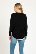 Sophie Knit Jumper - Black