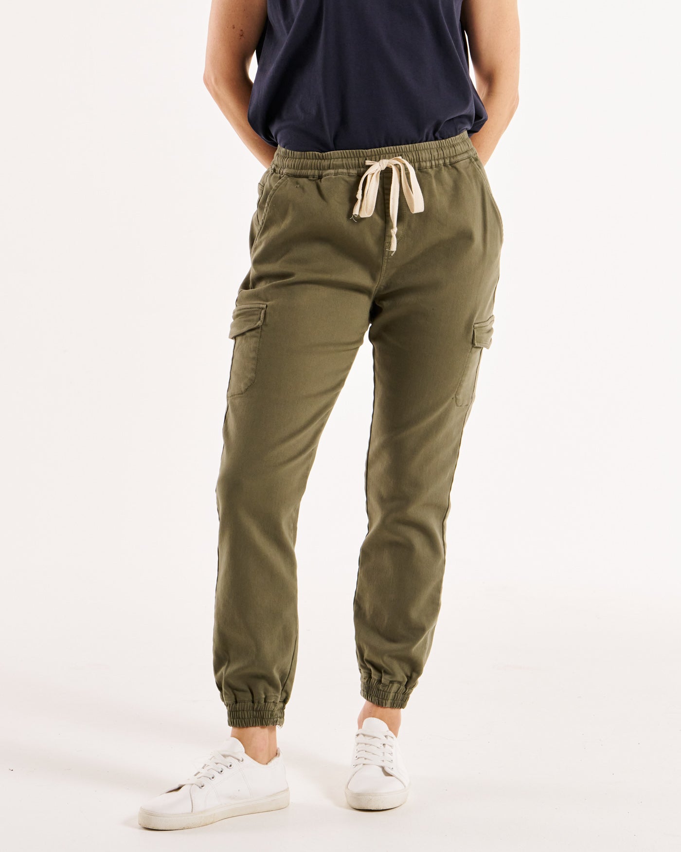 Connecticut Cargo Jeans - Khaki - Catani Clothing