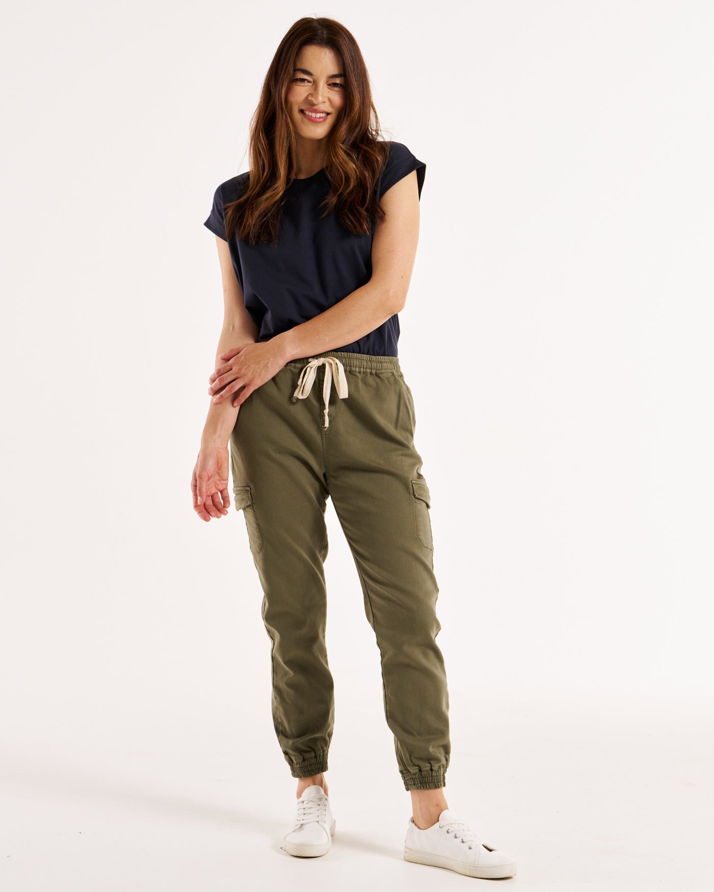 Connecticut Cargo Jeans - Khaki - Catani Clothing