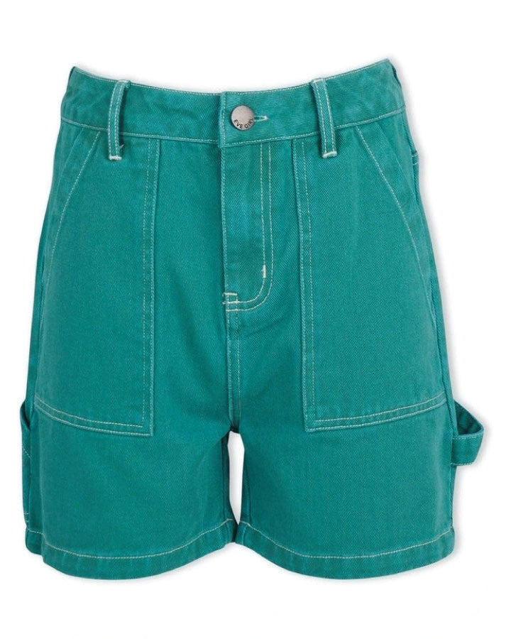 Eve Girl Sadie Carpenter Short in green - front
