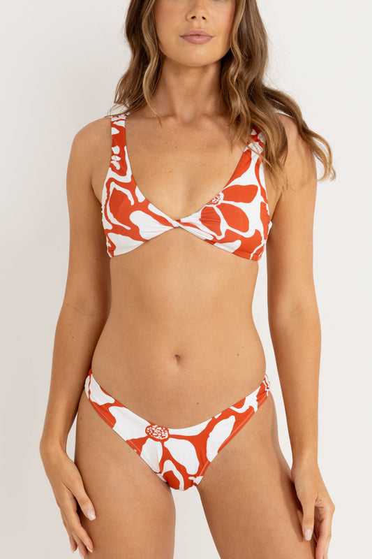 Hi Cut Pant - Poppy Floral