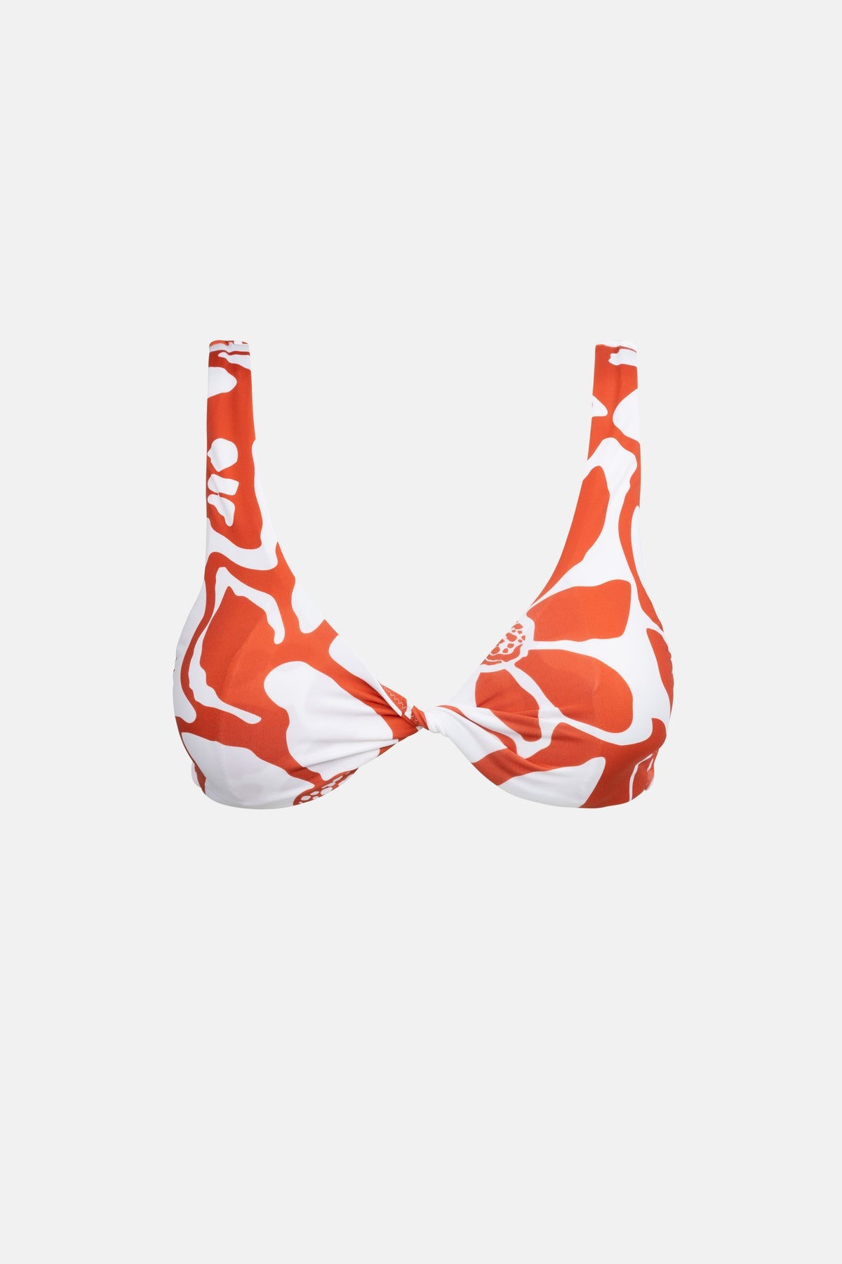 Twist Front Top - Poppy Floral