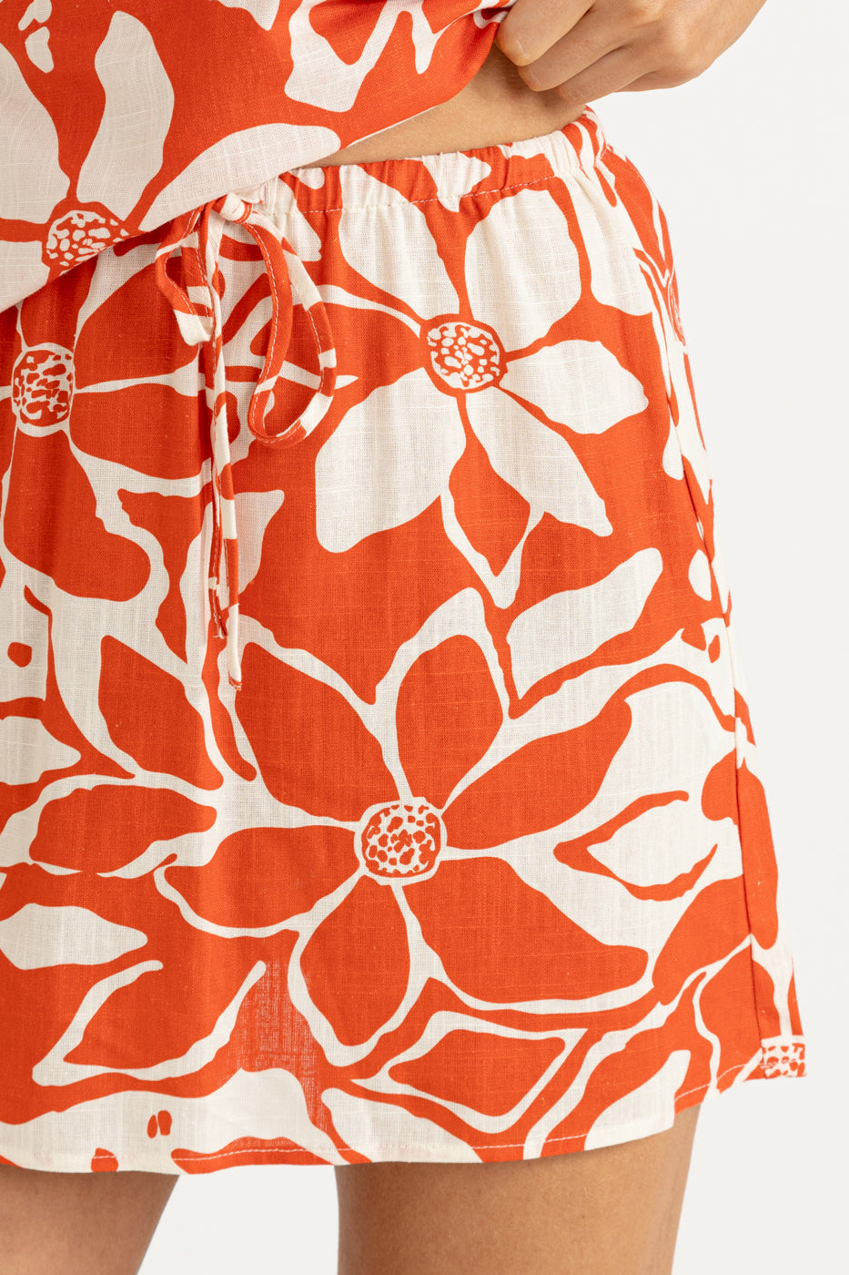 Mini Skirt - Poppy Floral