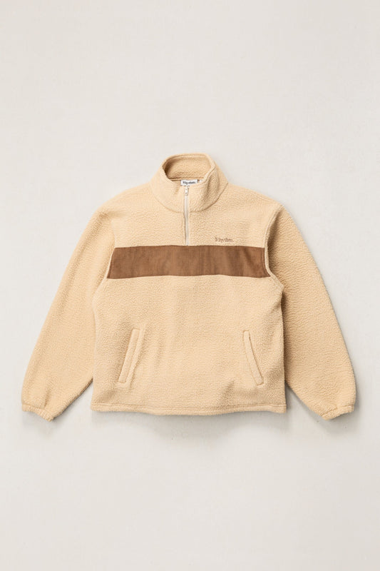 Essential Quarter Zip - Ecru