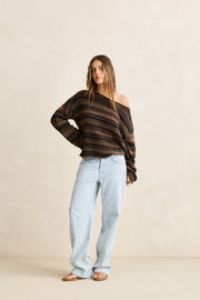 Rhythm Baklava Knit Espresso