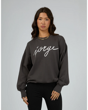 Jorge Script Crew - Washed Black - Catani Clothing