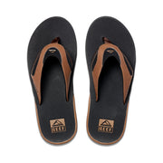 Fanning Thong - Black / Tan - Catani Clothing