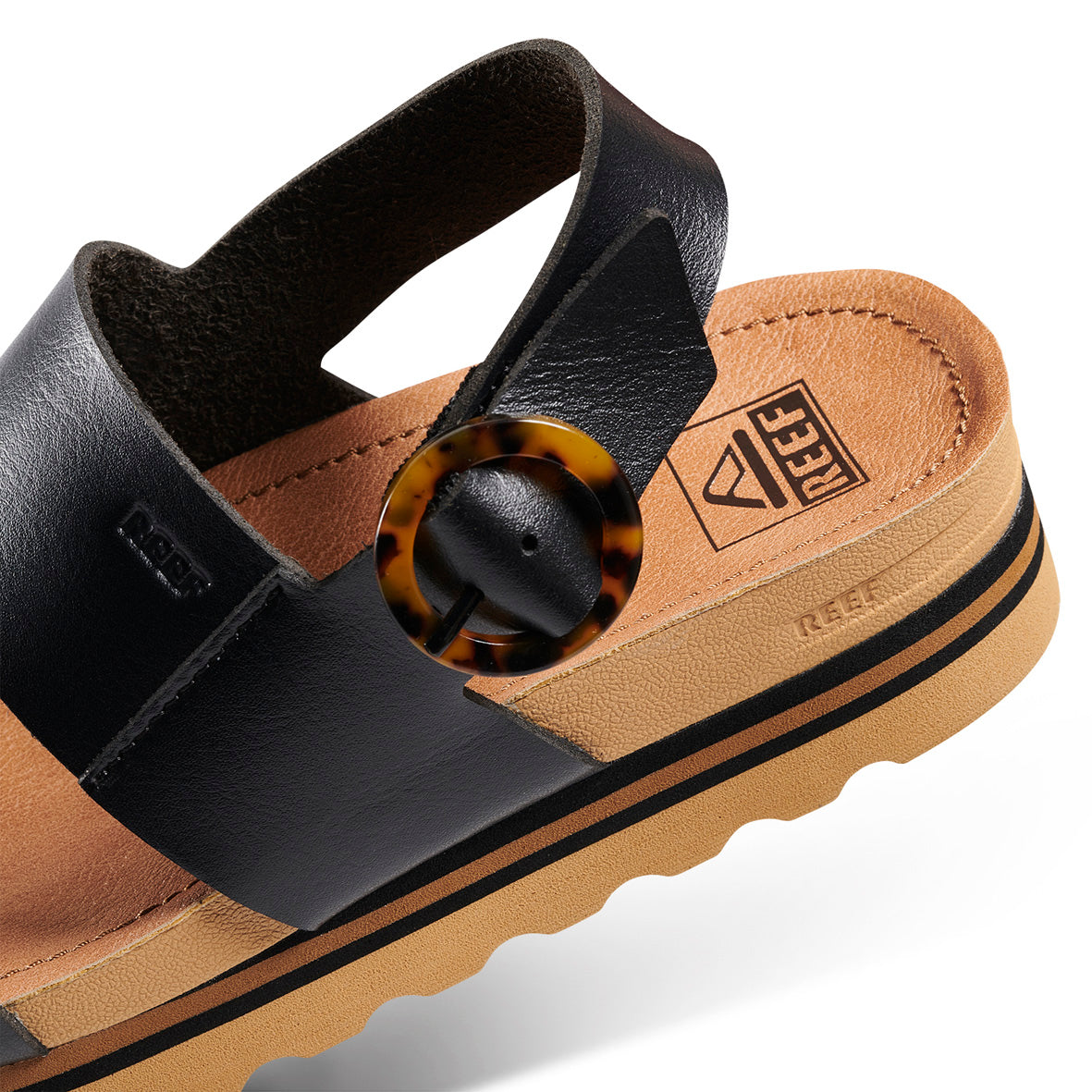 Vista Hi Buckle - Black Tan