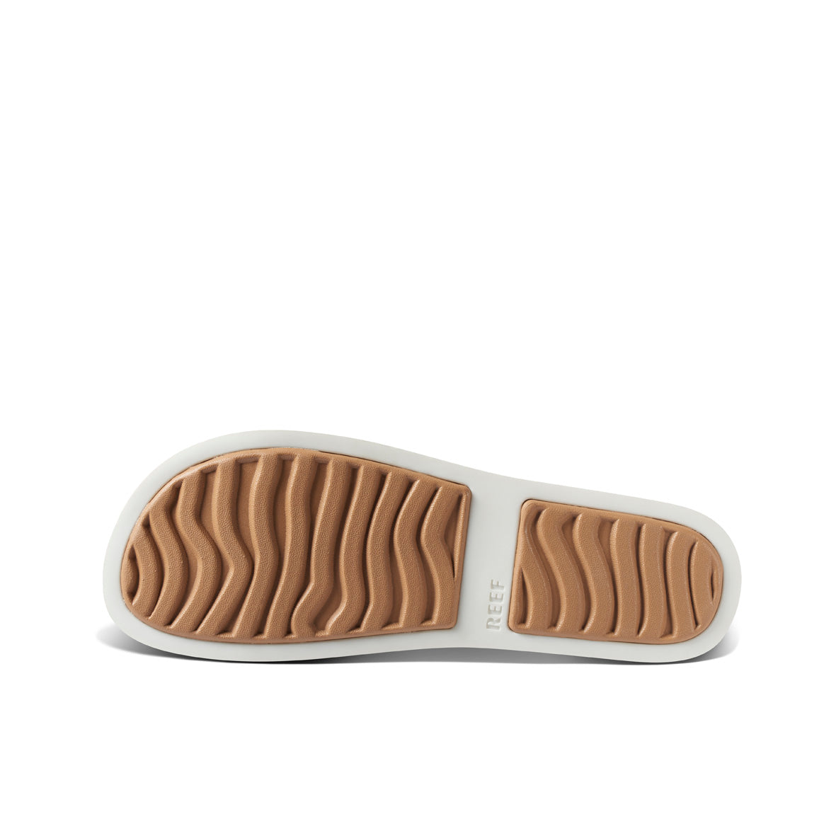 Water Vista Slide - White / Tan