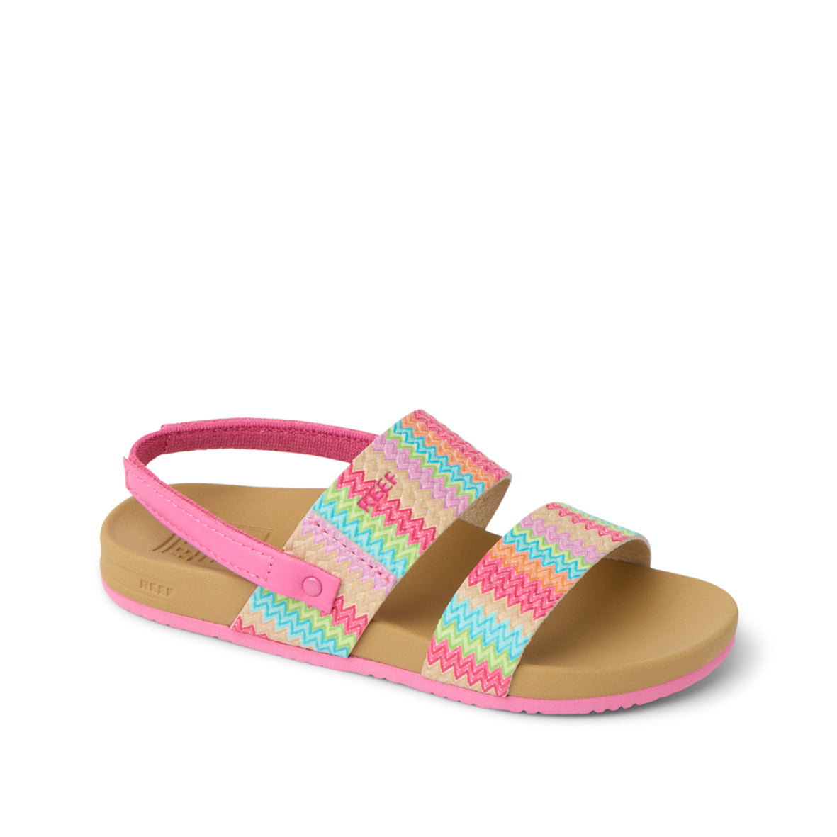 Kids Cushion Vista - Pink / Multi Raffia