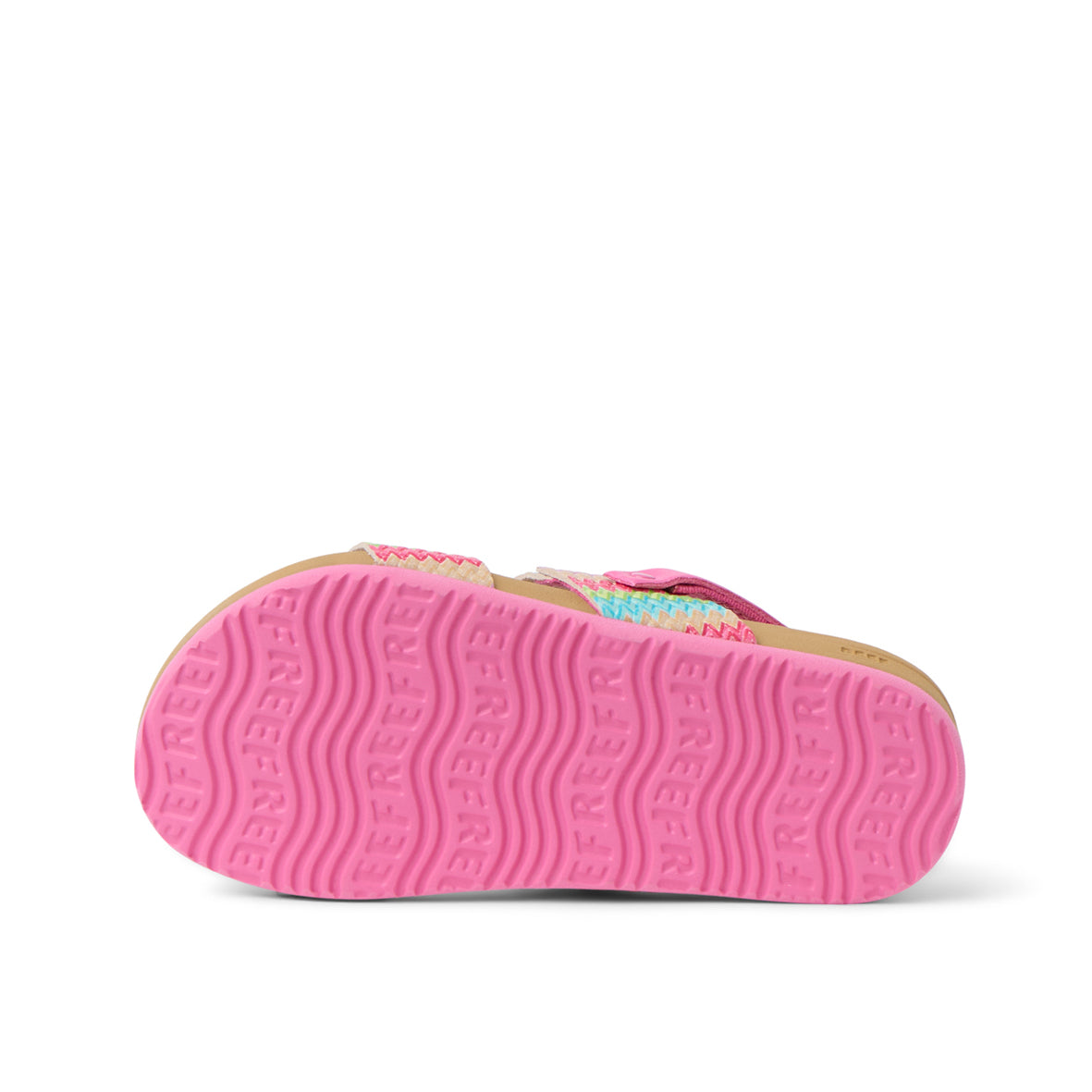 Kids Cushion Vista - Pink / Multi Raffia