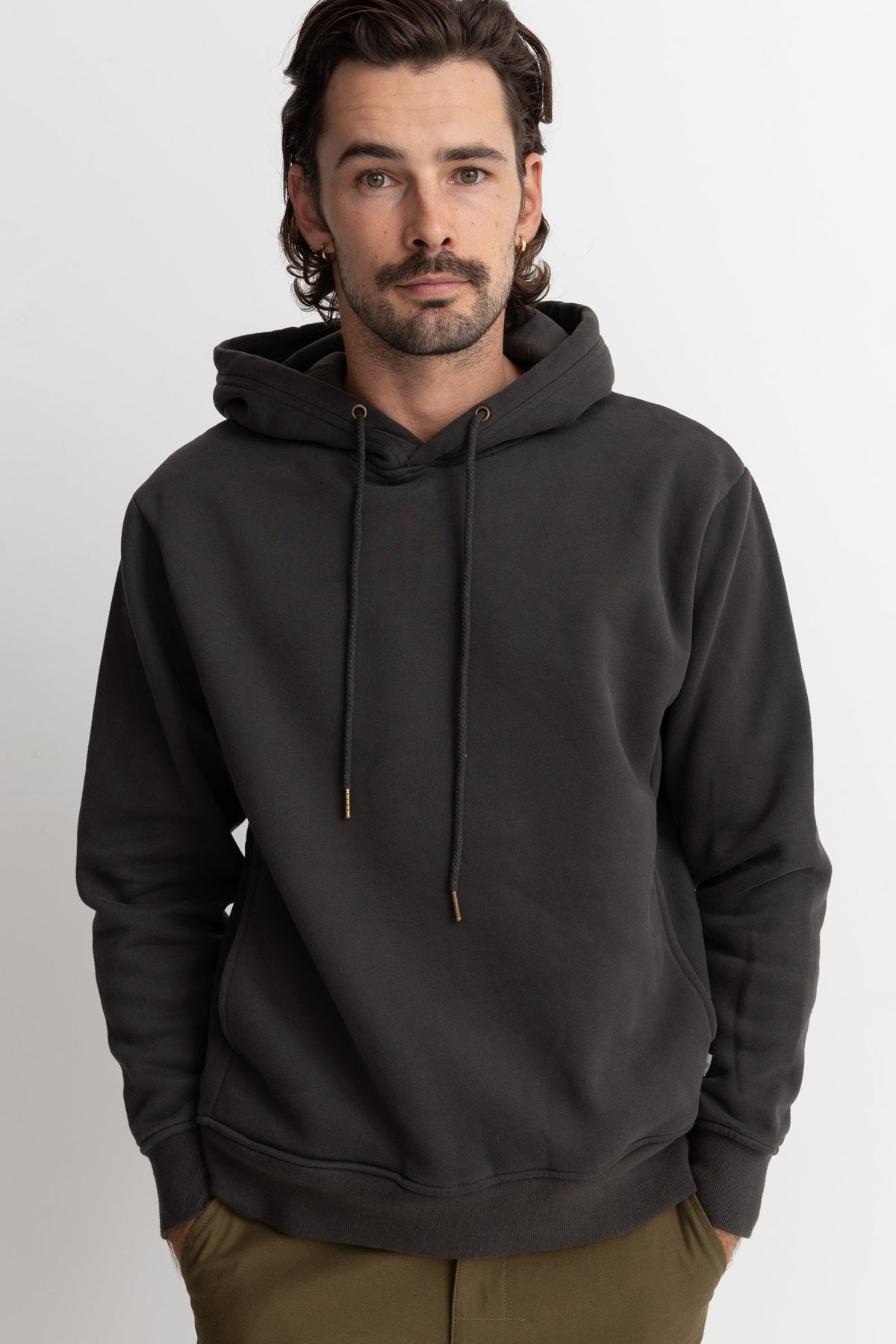 Classic Fleece Hood - Vintage Black