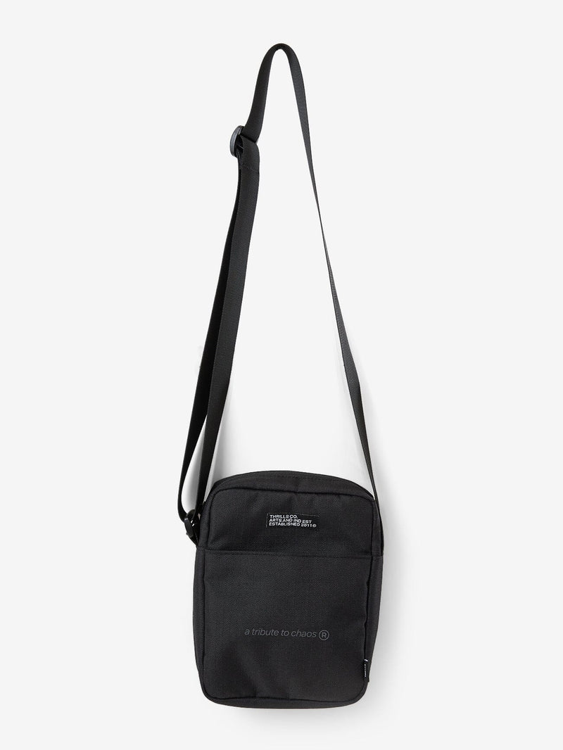 Minimal Thrills Shoulder Pouch - Black - Catani Clothing