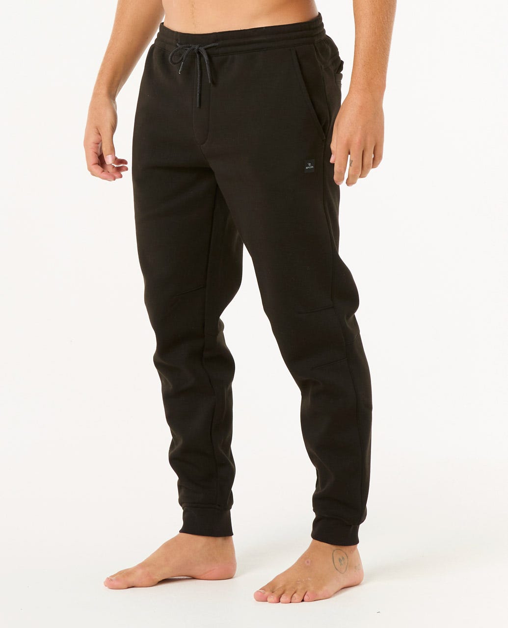 Rip Curl Departed Anti-Series Trackpant - Black (view 4)
