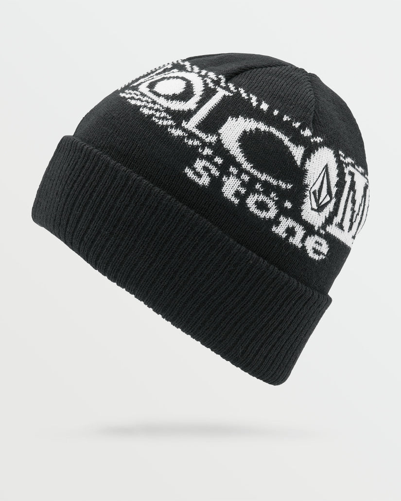Lib Stone Legacy Beanie - Black - Catani Clothing