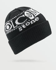 Lib Stone Legacy Beanie - Black - Catani Clothing