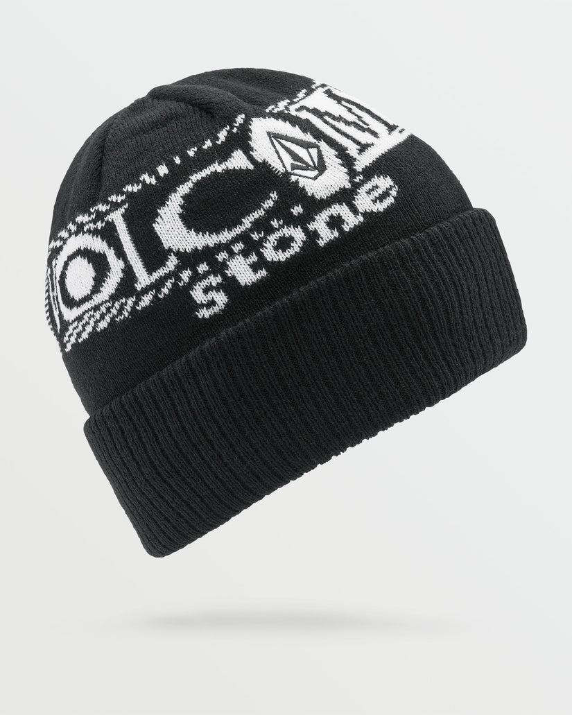 Lib Stone Legacy Beanie - Black - Catani Clothing