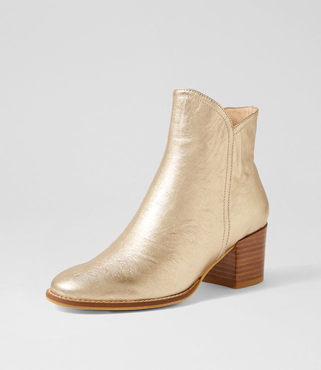 Mockas - Beige & Gold