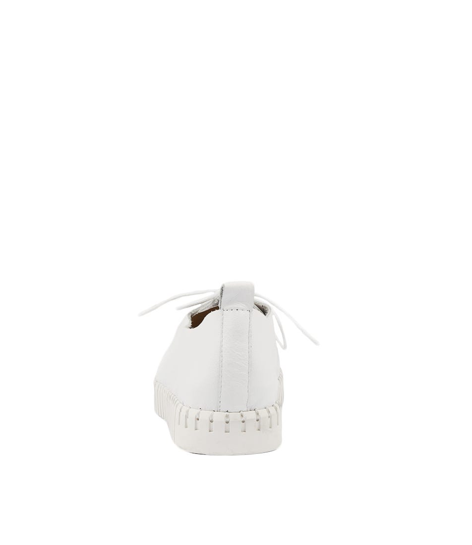 Huston - White Leather