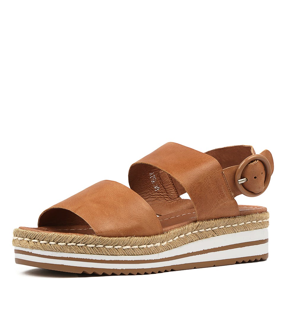 Atha Sandal - DK Tan Leather