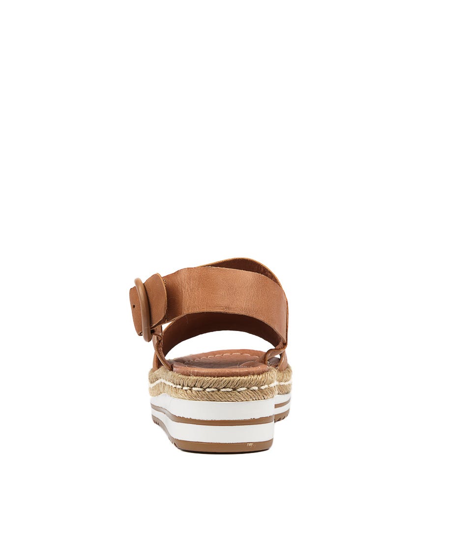 Atha Sandal - DK Tan Leather
