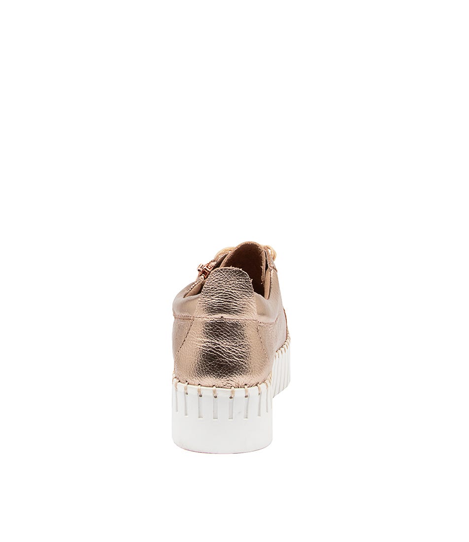 Bump Sneaker - Champagne Leather