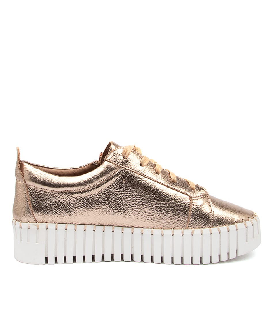 Bump Sneaker - Champagne Leather