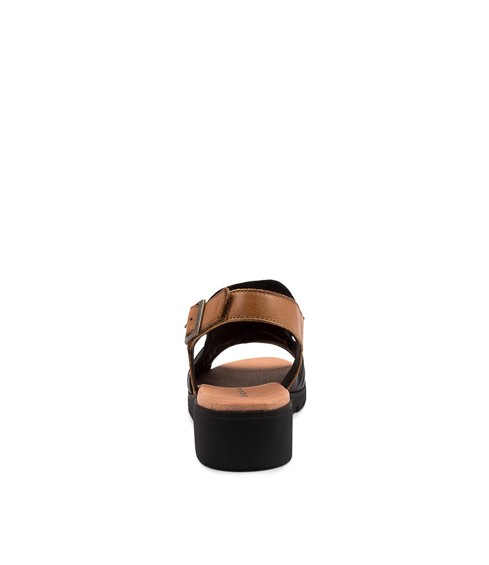 Madis Sandal - Black / Dark Tan