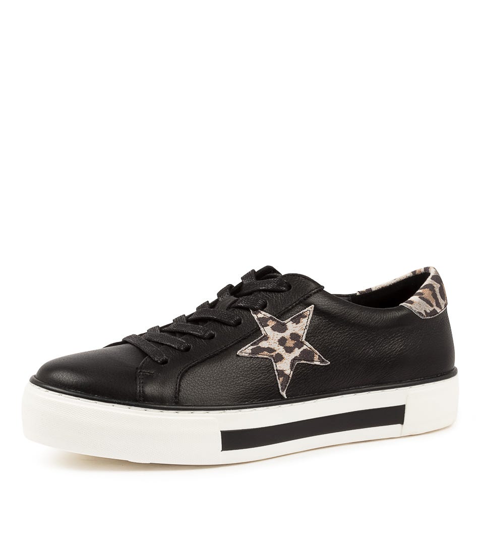 Fonno Sneaker - Black / Taupe