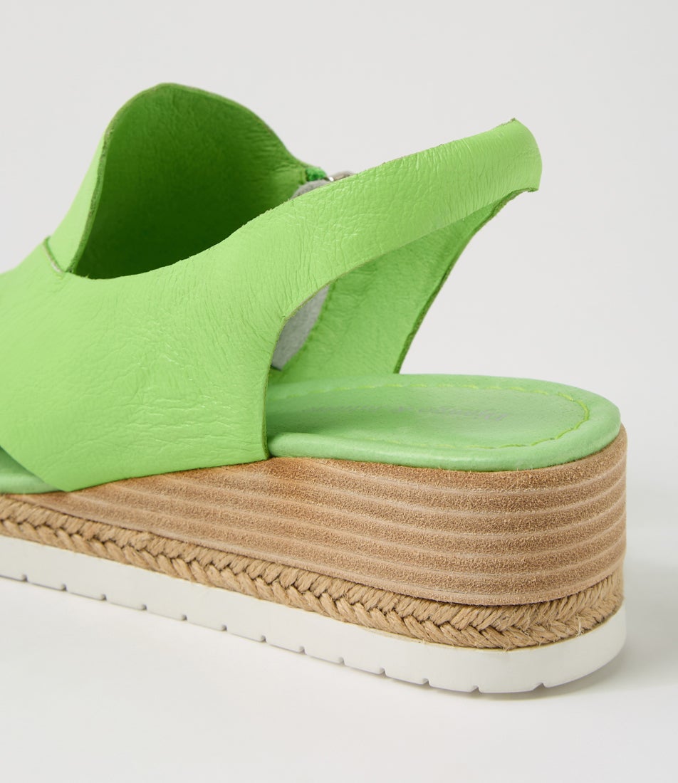 Django & Juliette Illiet Sandal - Light Lime (view 5)