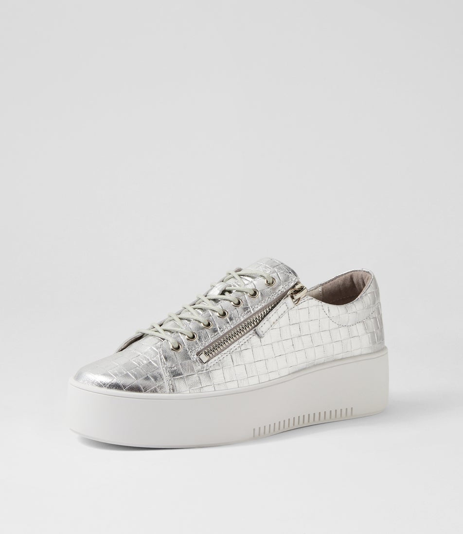 Wolfeta Sneaker - Silver Weave - Catani Clothing