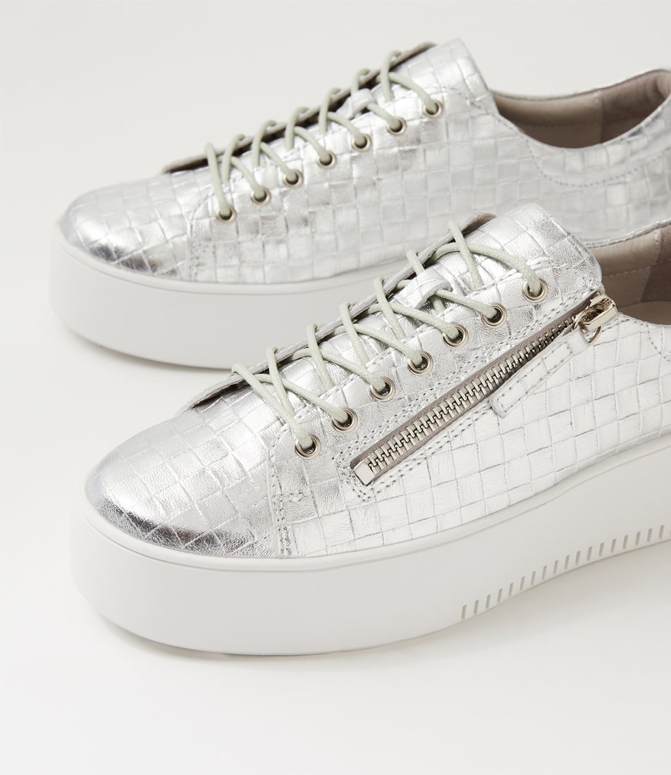 Wolfeta Sneaker - Silver Weave