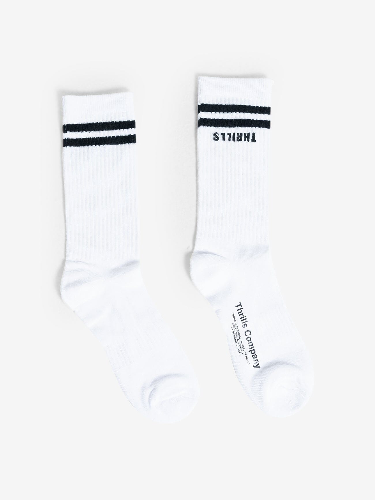 Thrills Minimal 3 Pack Sock White