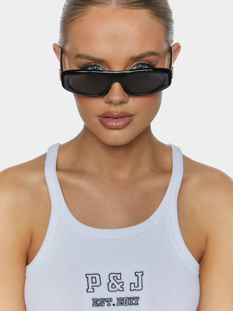 Peta + Jain Dexter Sunglasses - Toffee/Black (view 3)