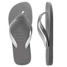 Top Mix Thongs - Steel Grey