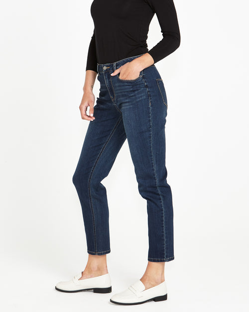 Wynona Curve Jeans - Smokey Blue - Catani Clothing