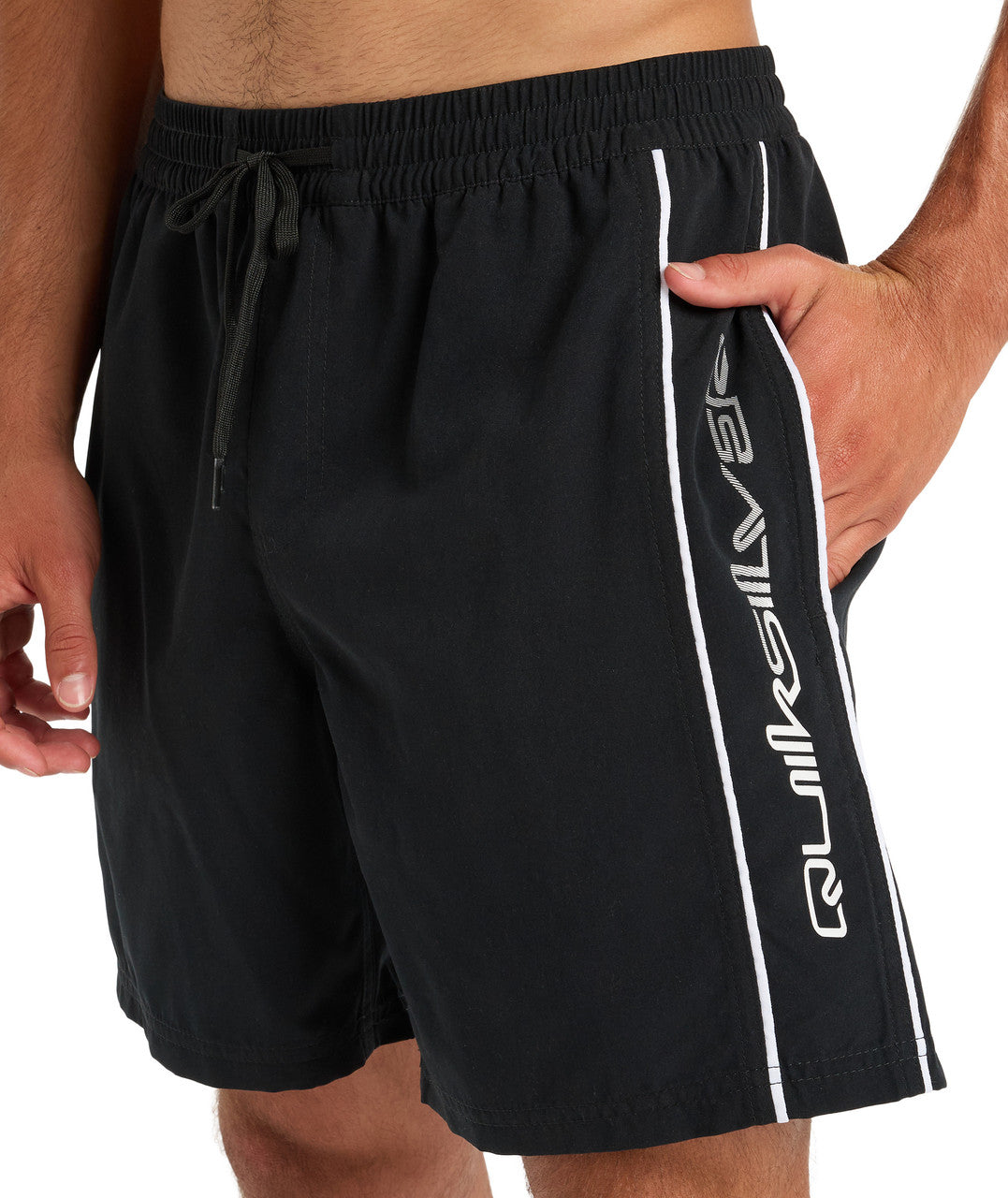 Everyday Vert Volley 17" Swim Shorts - Black - Catani Clothing