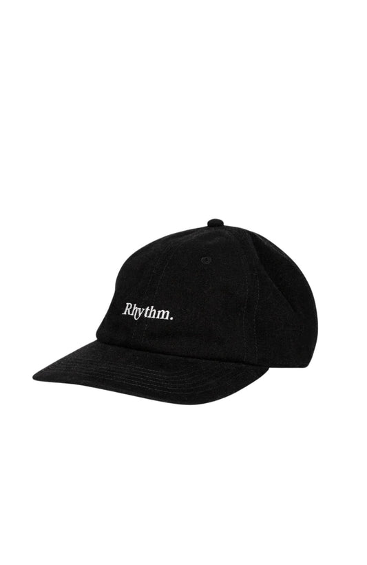 Essential Brushed Twill Cap - Black