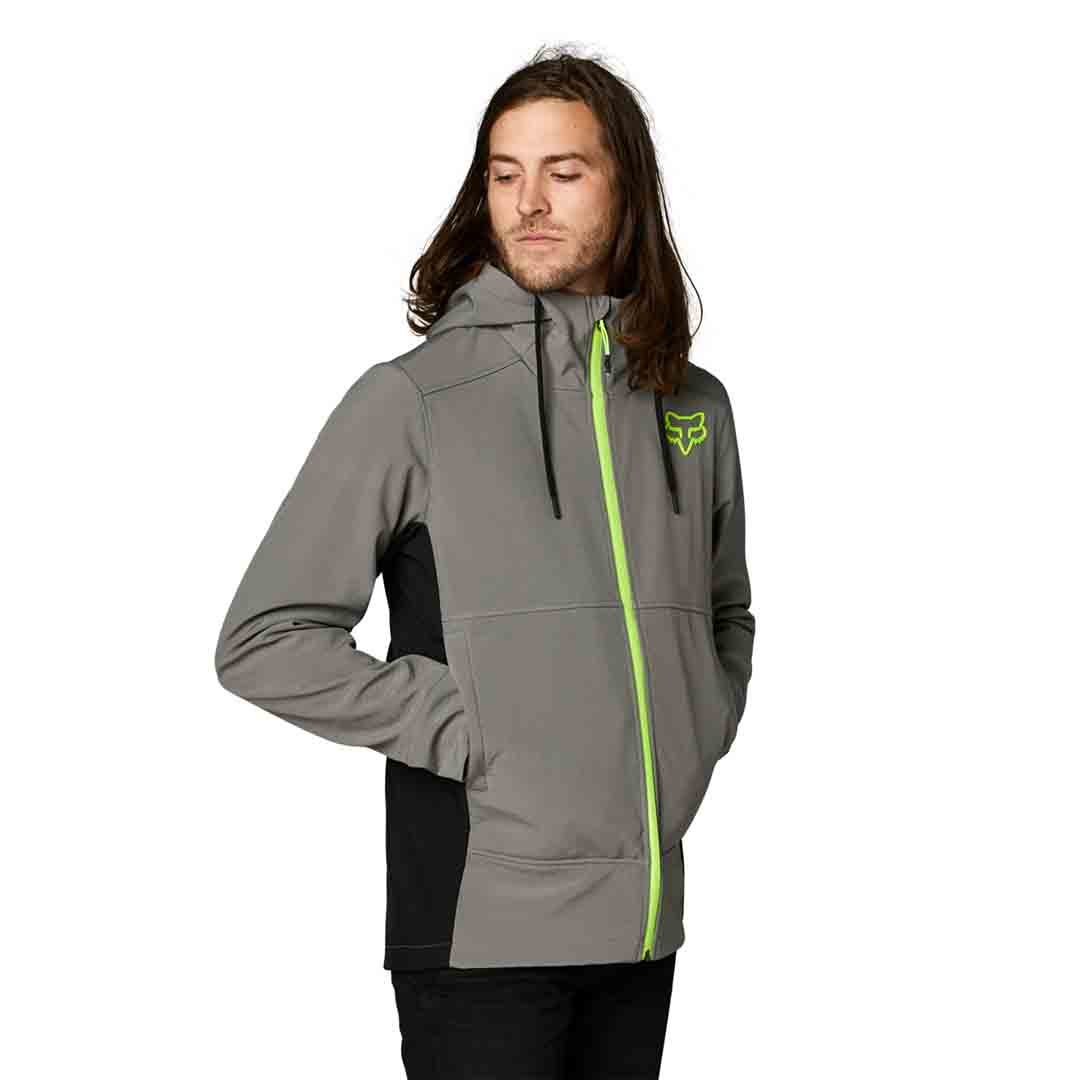 Fox Pit Jacket - Pewter (view 3)
