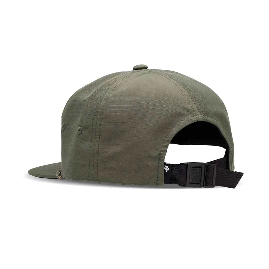 Fox Atlas Adjustable Hat in olive - back